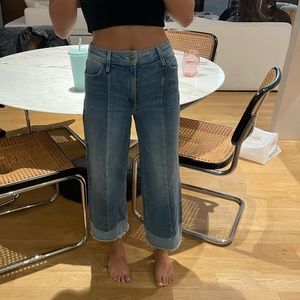 Joe’s Jeans The Cheryl High Rise Wide Leg Crop